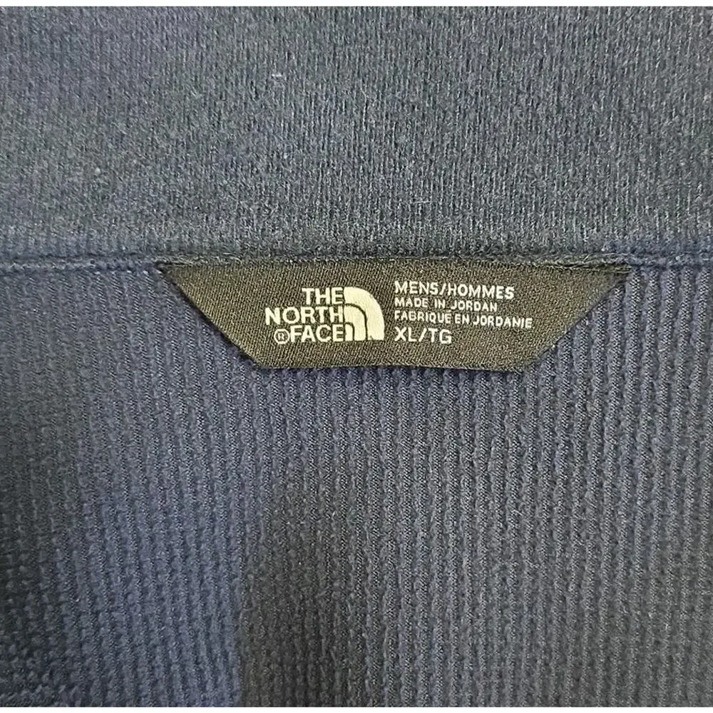 The North Face WindWall Jacket Mens XL Navy Blue Full Zip Soft Shell Outdoor